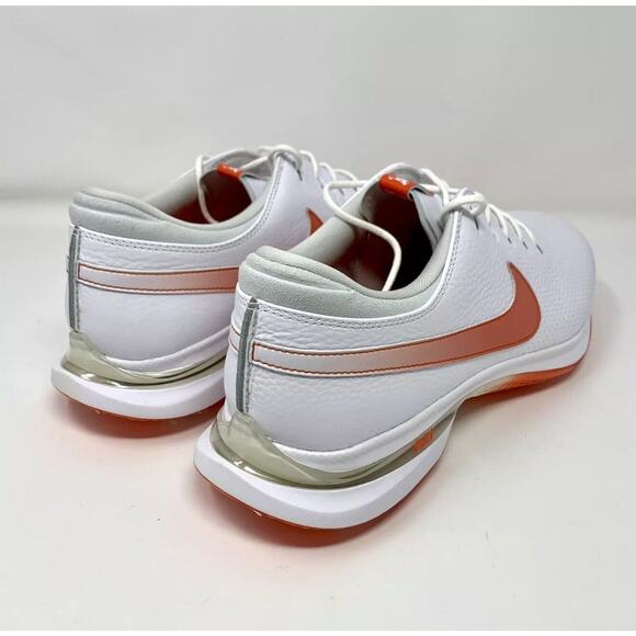 Nike Air Zoom Victory Tour 3 Golf Shoes White Orange Men's Size 6 FQ3273-102 - Picture 3 of 10
